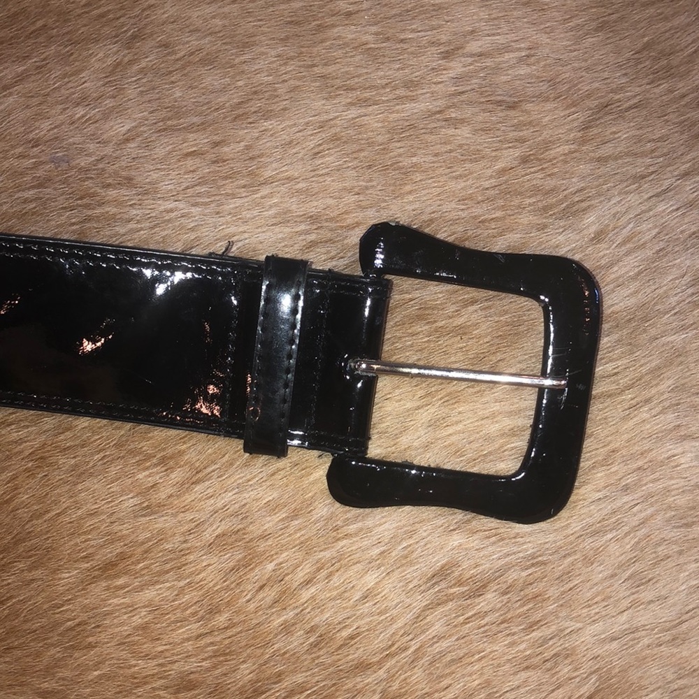 Chunky Black Belt